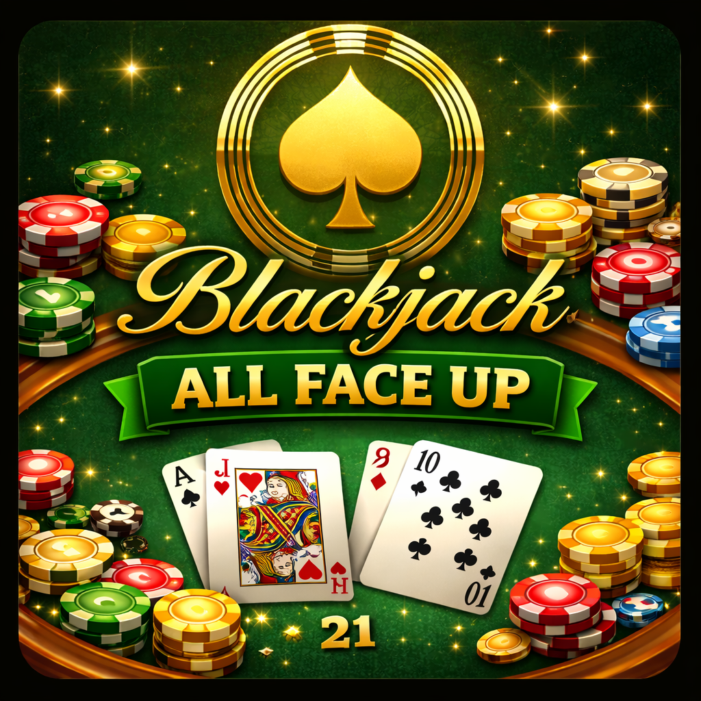 Blackjack All Face Up